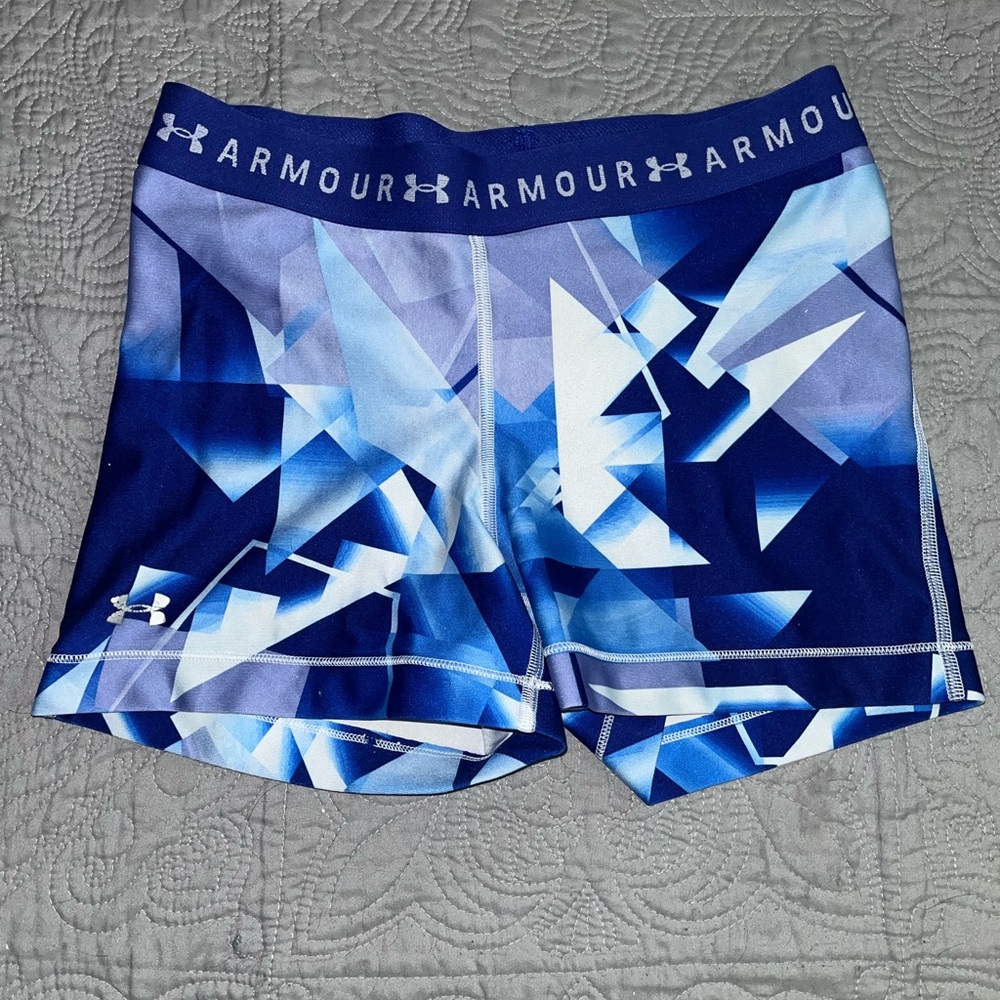 Under Armour Blue Exercise Shorts